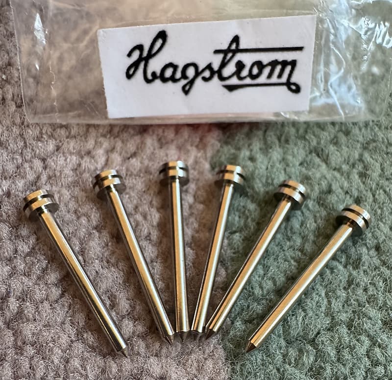Hagstrom Accordion Belows nails [6 pcs, 25,78mm] (Bälgspik in Swedish) image 1