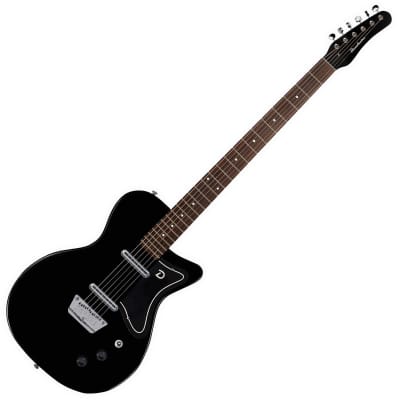Danelectro '56 Baritone Electric Guitar ~ Black image 1