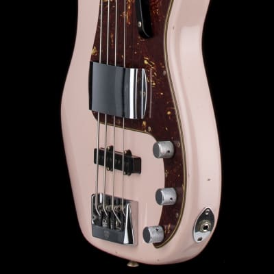 Fender Custom Shop Limited Edition P Bass Special Journeyman Relic - Shell Pink #65906 image 7