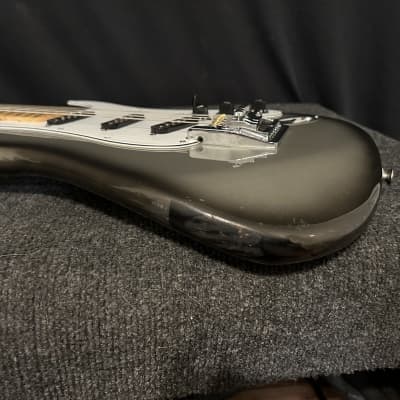 Japan Made Silverburst Strat Style Electric Guitar Silver Guitar #332 image 20