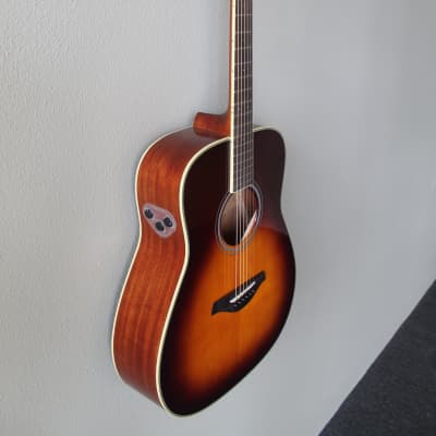 Brand New Yamaha FG-TA TransAcoustic Dreadnought Acoustic Guitar image 3
