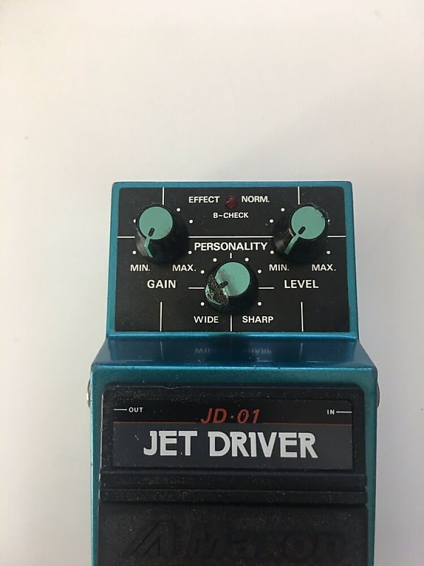 【全商品オープニング価格 特別価格】 Driver Jet JD-01 Maxon Overdrive Effect Guitar Vintage Rare ギター