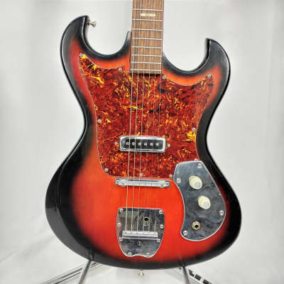 Vintage 1966 Intermark Cipher Ranger Redburst Guitar | Reverb