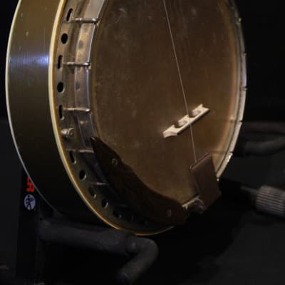 Kay 5-string Resonator Banjo Rare Gold Finish With Custom Hard Shell Case image 16