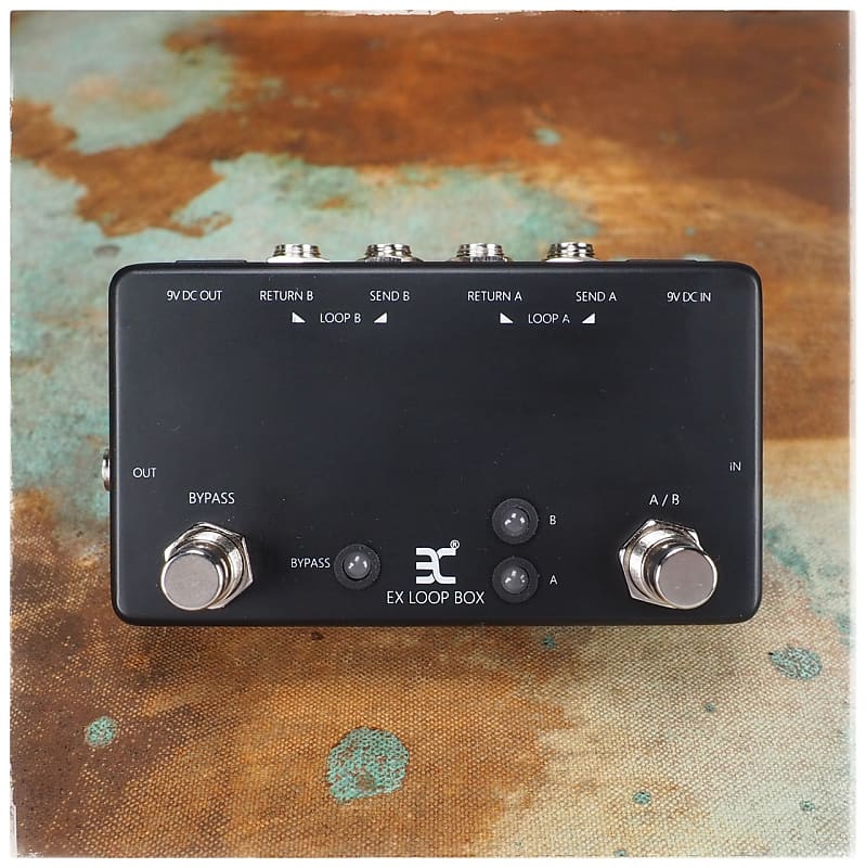 EX Guitar Effects Loop Switcher Pedal Passive Channel Reverb UK