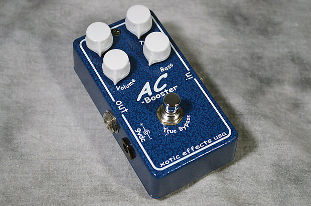 Xotic Limited AC Booster Blue - Free Shipping* | Reverb