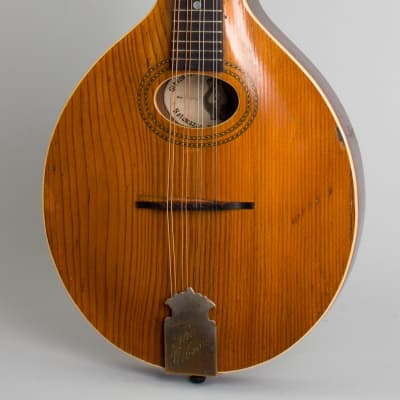 Gibson  Style A-1 Carved Top Mandolin (1910), ser. #9441, original black hard shell case. image 3