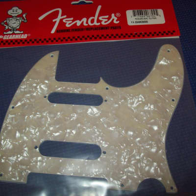 Genuine Fender Tele Plus, Deluxe Nashville Pickguard, PEARL - 004-8638-000