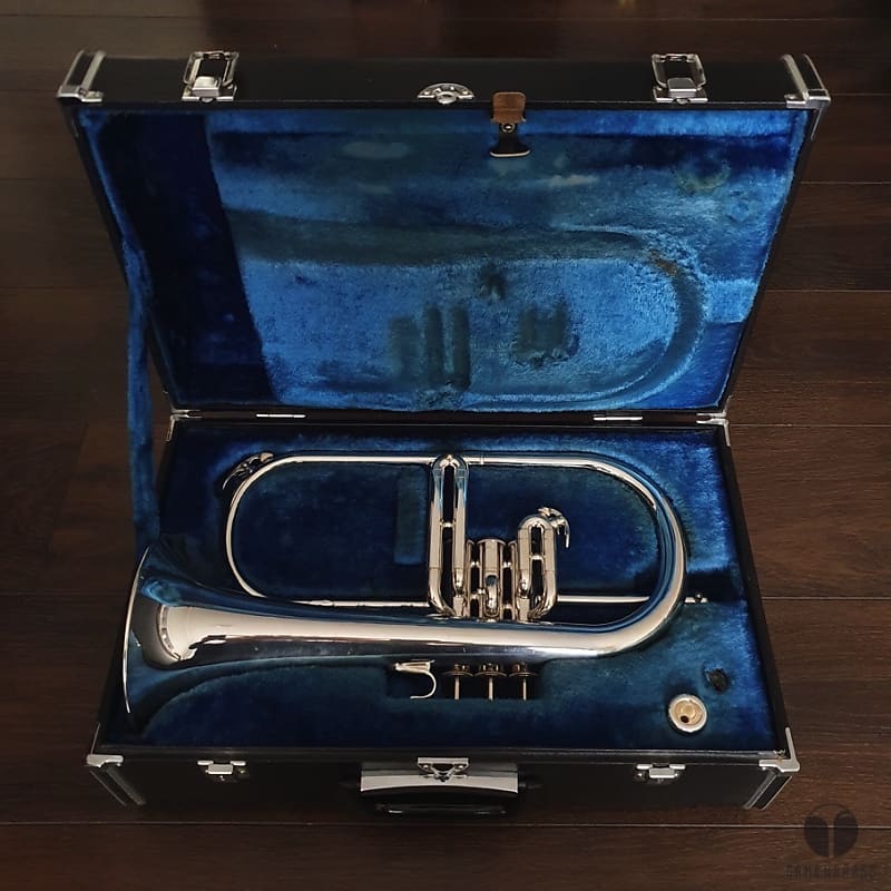 Vintage Yamaha YFL 731 Professional Flugelhorn, Case, Reverb