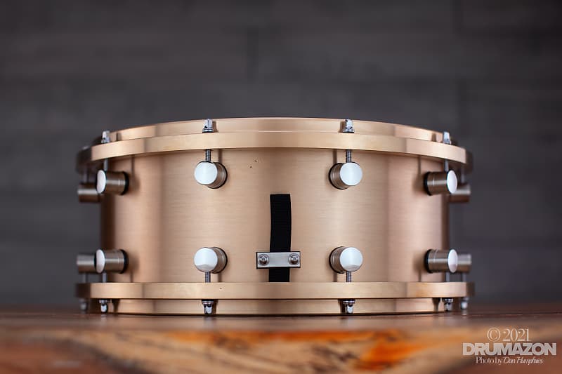 Vk Drums (Van Kleef) 14 X Vkast Bronze Snare Drum With Vkast