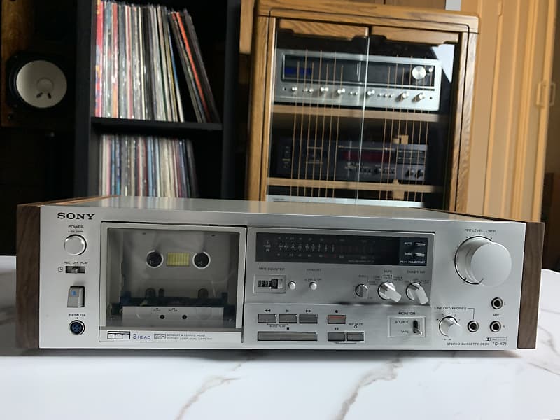SONY TC-K71 Stereo 3 Head Cassette Deck | Reverb