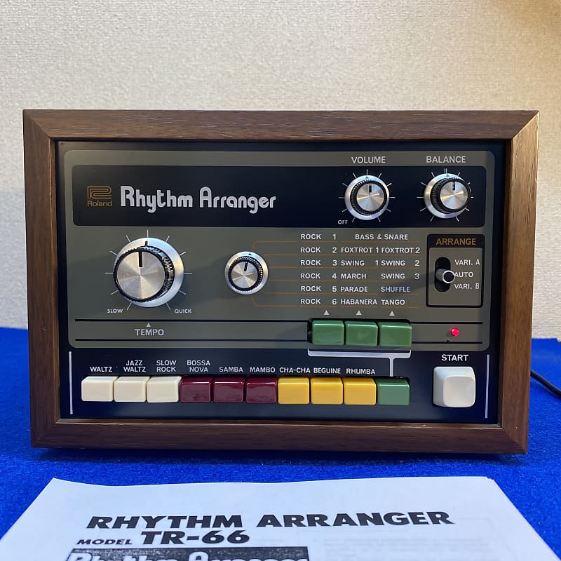 Gorgeous 1979 Roland TR-66 Rhythm Arranger with copy of manual