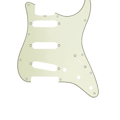 Fender 11-Hole '60s Vintage-Style Stratocaster S/S/S Pickguard  Mint Green 0991343000 image 1