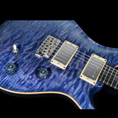 PRS Custom 24 Limited Edition - 1957/2008 2008 - Blueberry- 1 piece quilt top image 4