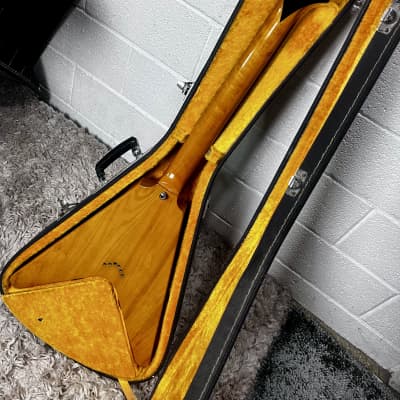 Ibanez Vintage Flying V 2387 Rocket Roll Custom 1975 Natural image 2