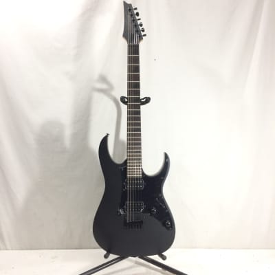 Ibanez GRGR131EX Gio Series Electric Guitar, Black Flat | Reverb
