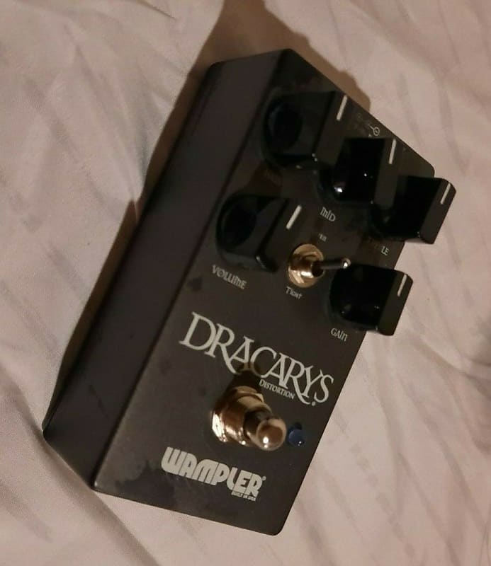 Wampler Dracarys Distortion Overdrive Guitar Effects Pedal Used image 1