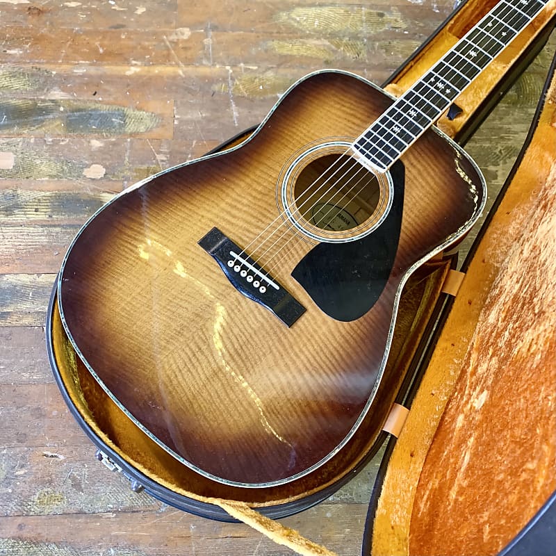 Yamaha FG-465 Sunburst original vintage deluxe | Reverb