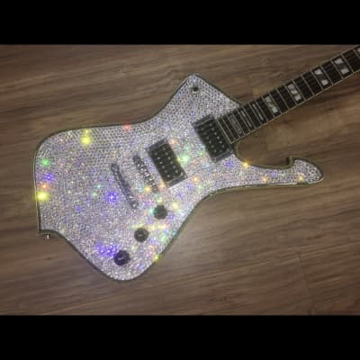 Ibanez Paul Stanley Model PS120 Rhinestone Custom Clear | Reverb
