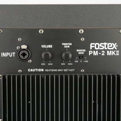 Fostex PM-2 MkII Active Studio Monitors Speakers Powered #37922 image 12
