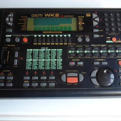 GEM  wk2  module EXPANDER realtime midi arranger Vintage 90's image 1