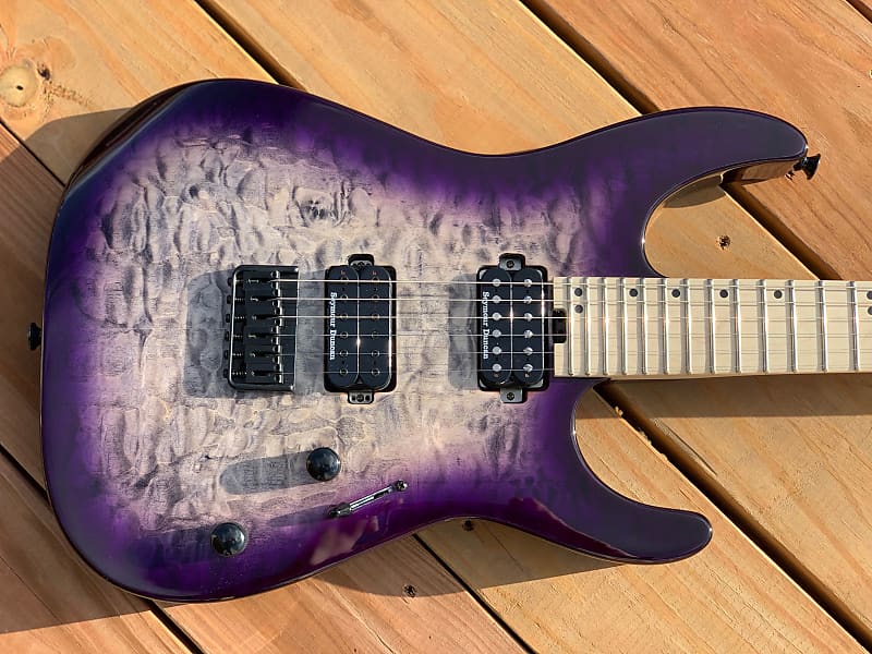 Charvel dk24 purple deals phaze