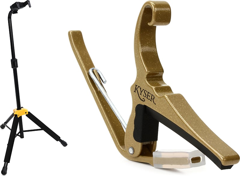 Hercules Stands GS414B PLUS Single Guitar Stand with Auto Reverb