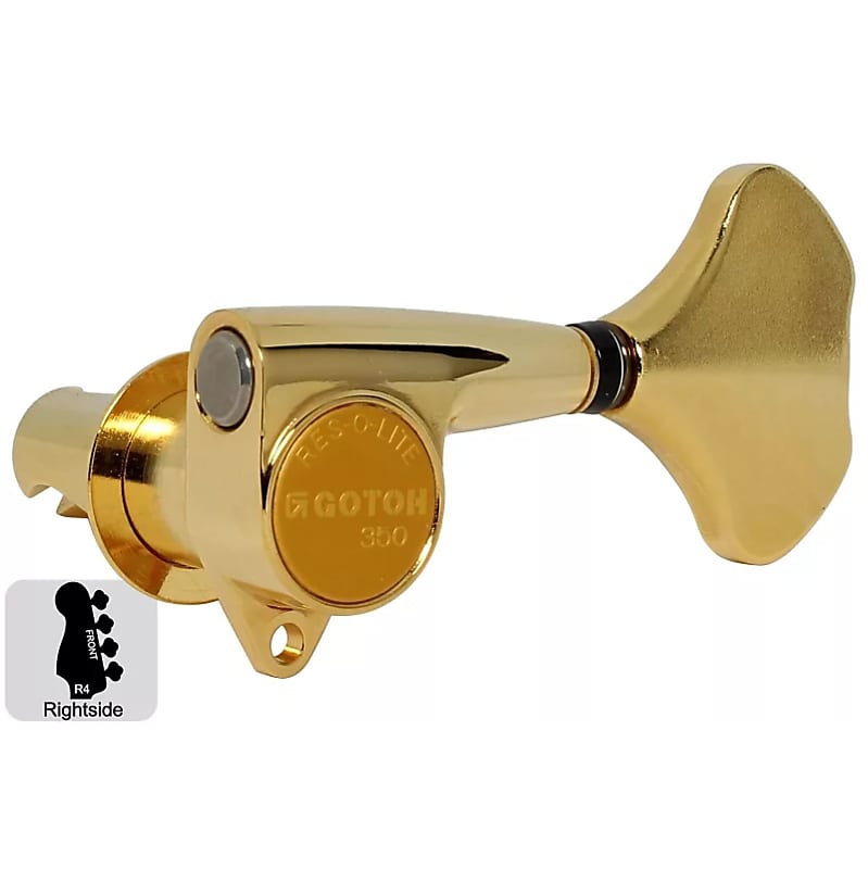 GOTOH GB350 Resolite Compact Bass Tuning Machines Tuners Reverb