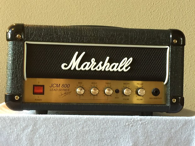 Marshall JCM-1H, 50th Anniversary 1W Tube Guitar Amp Head 2012