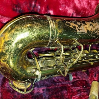 Vintage King Zephyr Series One Alto Saxophone, USA, Good Condition image 6