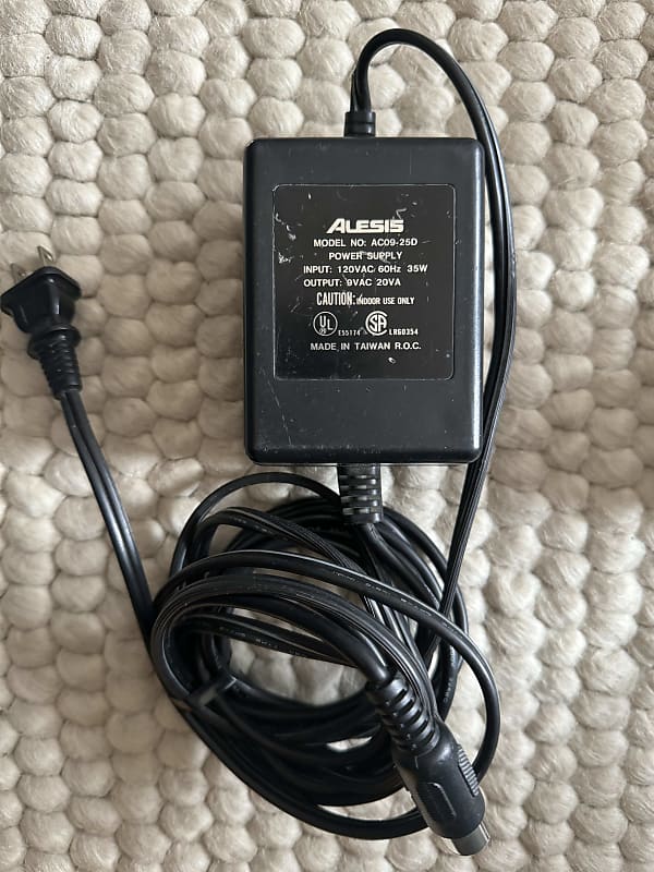 Alesis Quadraverb Power Supply Reverb