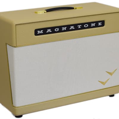 Magnatone Master 2x12 Gold Extension Cabinet for sale