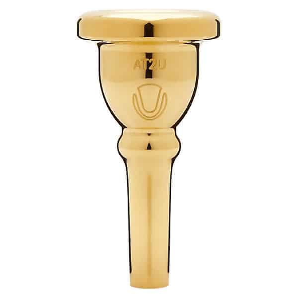 Denis Wick Ultra Aaron Tindall Tuba Mouthpiece Gold Plate AT4U US Shank image 1