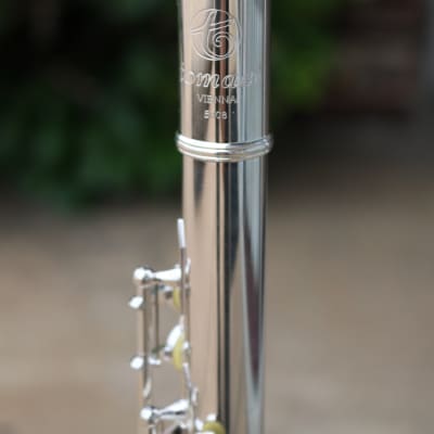 Tomasi Series 10 Silver Open-Hole Professional Flute with Solid Silver Headjoint and B-footjoint image 9