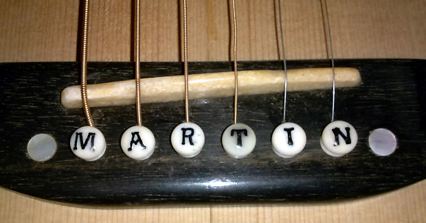 Martin bridge pin on sale size