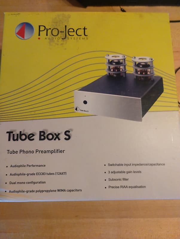 Pro Ject Tube Box S Ish Black Reverb