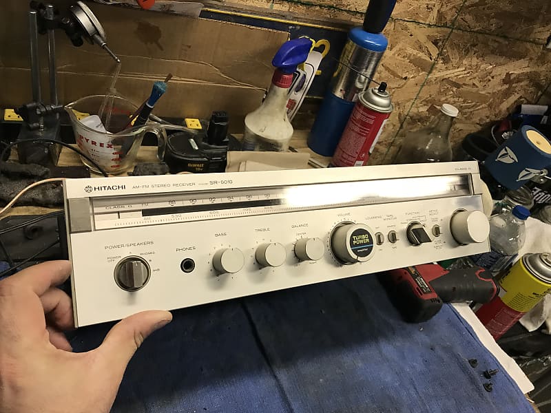 Hitachi SR 5010 online Receiver Class G Powers On See Description