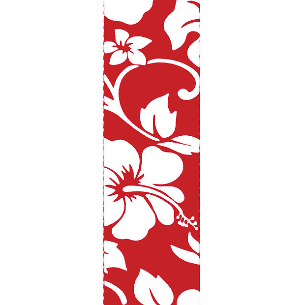 Planet Waves P20S1502 Hibiscus Guitar Strap image 1