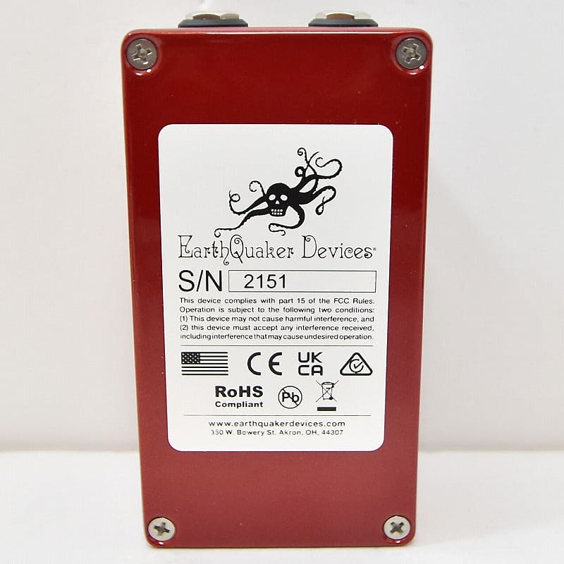 EARTH QUAKER DEVICES ZOAR CHERRY BOMB Distortion | Reverb Finland