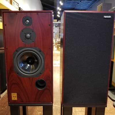 Harbeth Super HL5 Plus Rosewood Speakers w/ Boxes & Certificate Fantastic Sound - Store Demos image 1