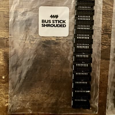 4MS Bus Stick Eurorack Power Board (Keyed Headers) 2010's - Black image 2