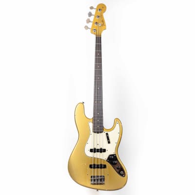 Fender 1964 Jazz Bass Shoreline Gold image 1