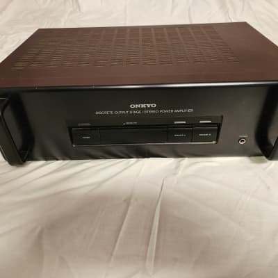 Onkyo M-5100 / P-3300 Power Amplifier u0026 Preamp (Magnetic Phono Input)  Package - Cleaned u0026Tested | Reverb