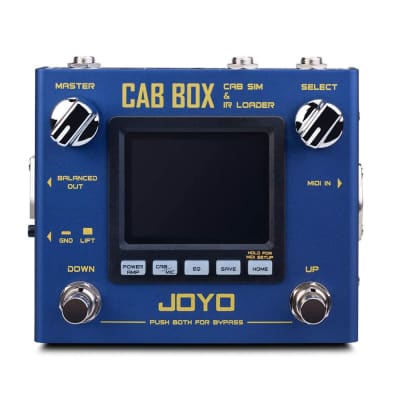 Joyo R-08 Cab Box  CABINET SIMULATOR+IR LOADER  Pedal for sale