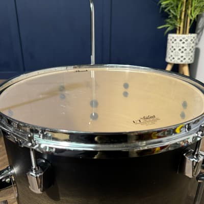 Pearl Decade Maple 14” x 14” Floor Tom Drum / Black Satin Burst #NF22 image 7