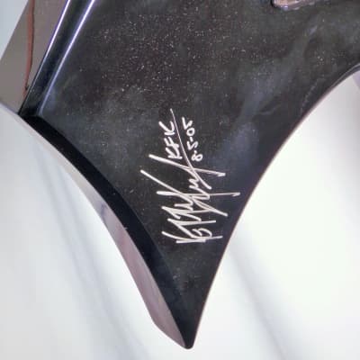 B.C. Rich Bronze Series Warlock Black Kerry King Signature electric guitar used image 14