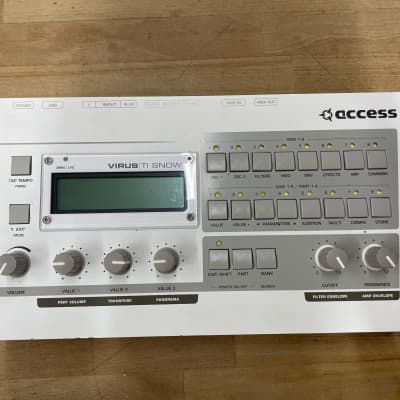 Access Virus TI Snow Desktop Digital Synthesizer 2010s - White