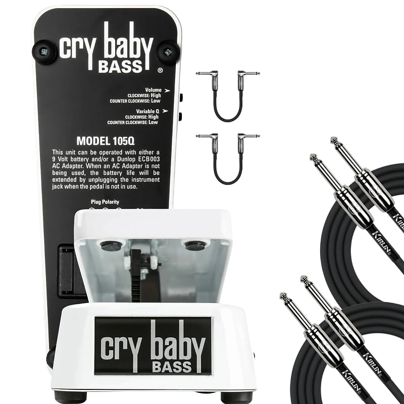 Dunlop 105Q Cry Baby Bass Wah | Reverb