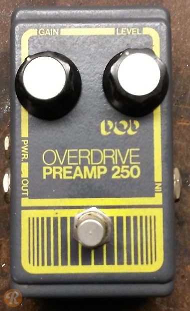 DOD Overdrive Preamp 250 Vintage 1970s