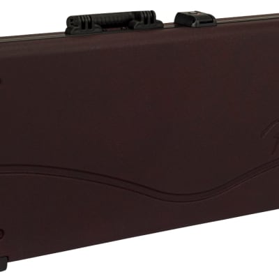 Fender Limited Edition Deluxe Moulded Strat®/Tele® Case, Wine Red